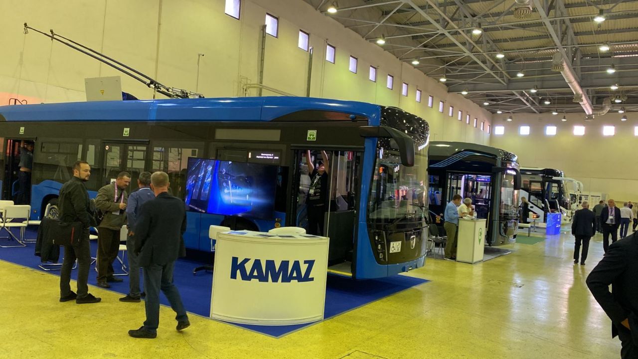«КАМАЗ» участвует в международной выставке «ЭлектроТранс-2023»